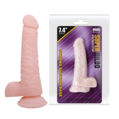 7.4 inch Super Realistic Dildo with Strong Suction Base