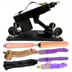 Automatic Sex Machine Adjustable Speed Love Machine with Dildos