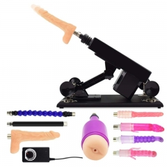 Sex Love Machine for Women with 3XLR Connector G Spot Dildo Stimulator