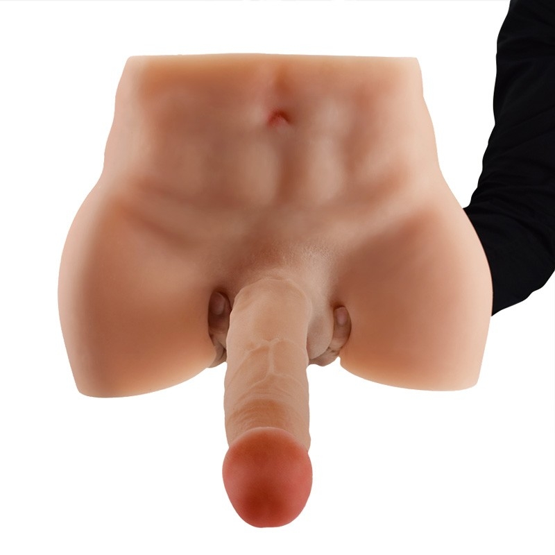 Torso Male Love Sex Doll With Big Cock Dildo For Gay And Women